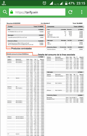 Factura de Jazztel